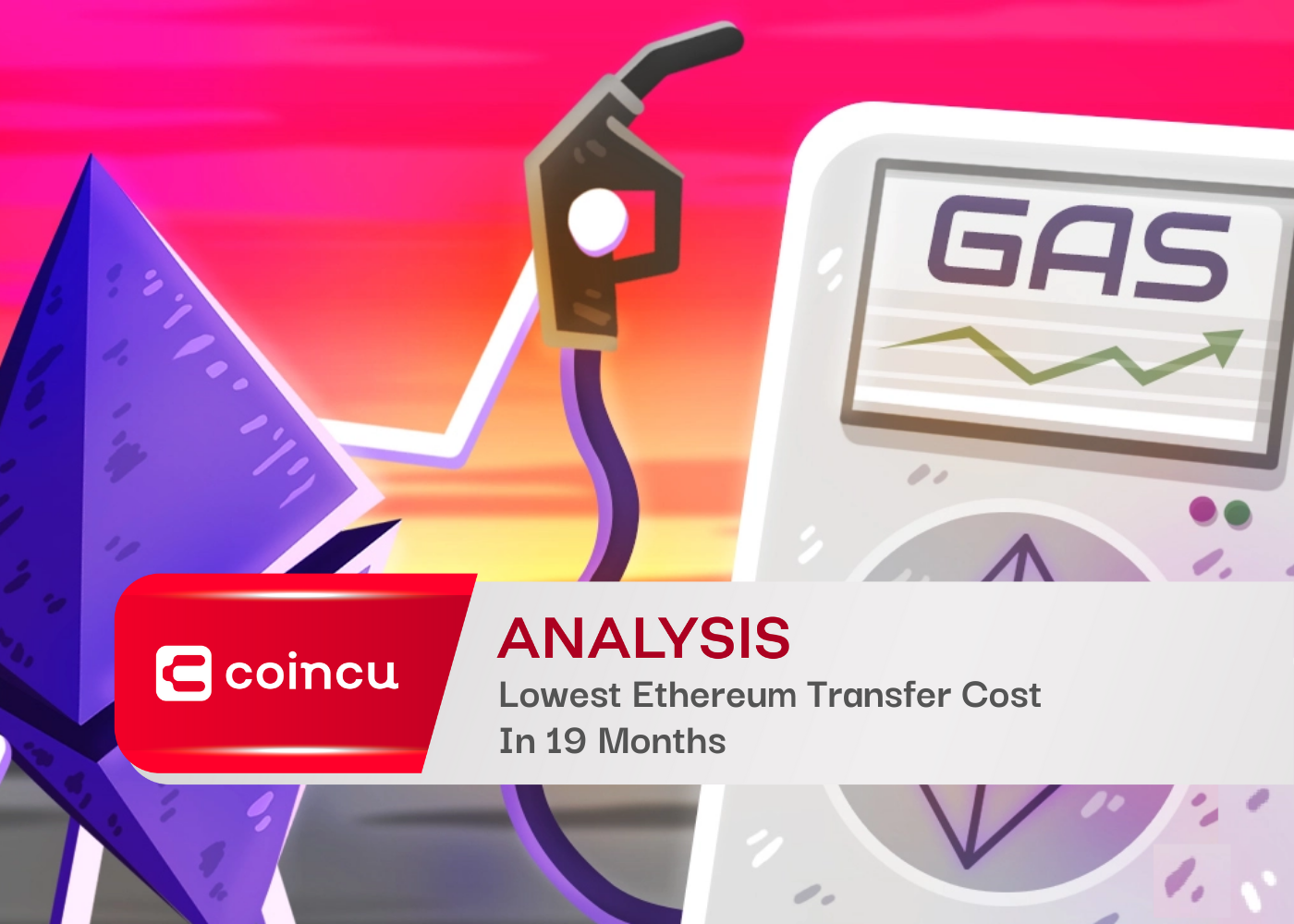 Lowest Ethereum Transfer Cost In 19 Months
