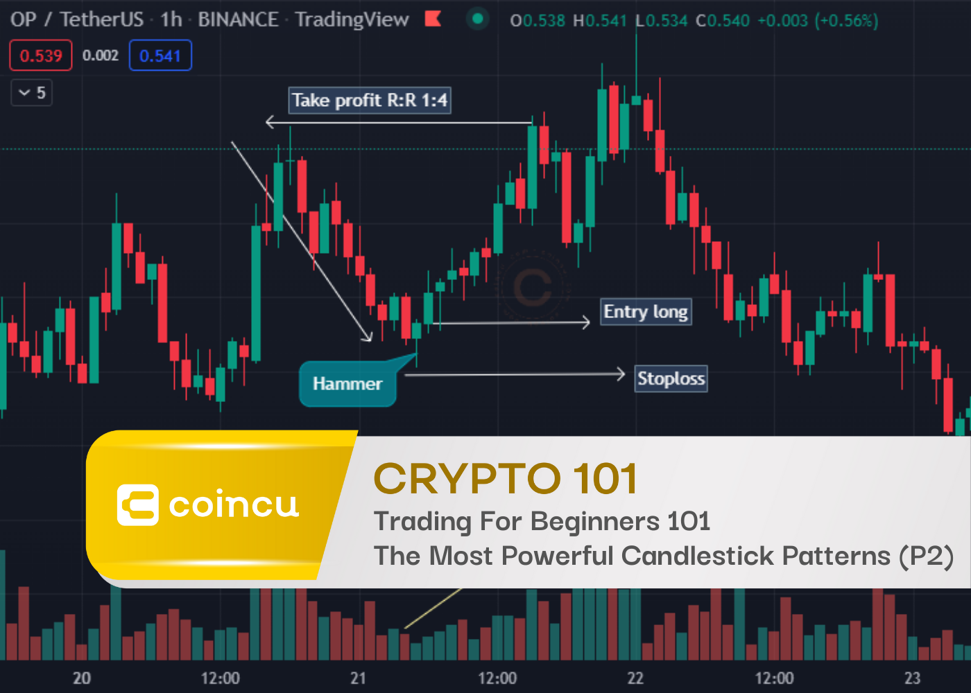 Trading For Beginners 101- The Most Powerful Candlestick Patterns Use In Crypto (P2)