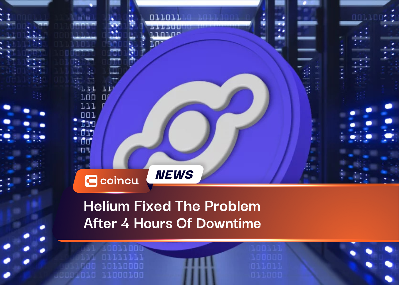 Helium Fixed The Problem After 4 Hours Of Downtime