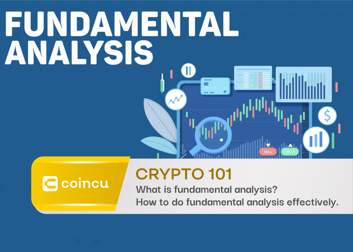 Crypto 101: What is fundamental analysis? How to do fundamental analysis effectively in Crypto.