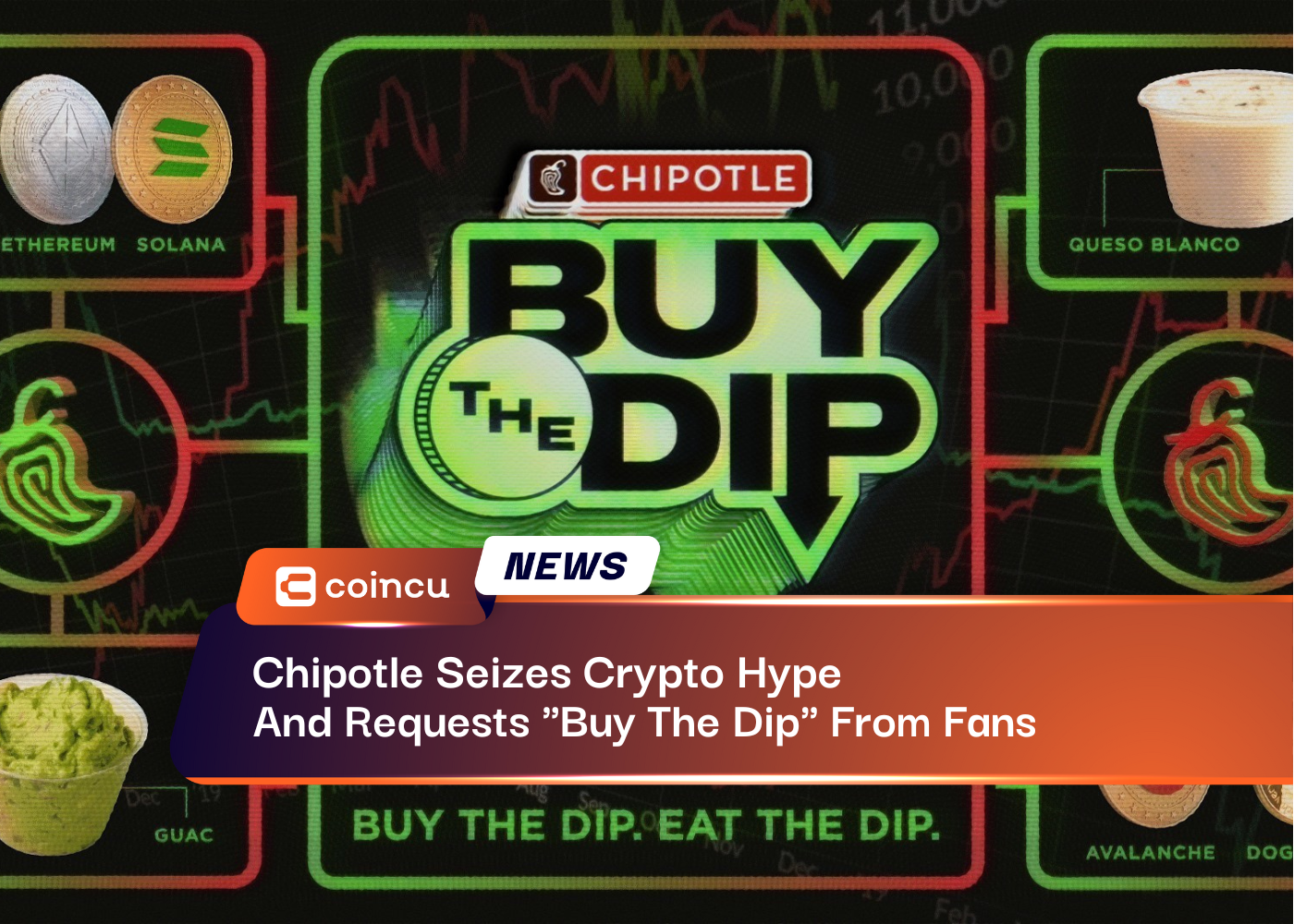 Chipotle Seizes Crypto Hype And Requests "Buy The Dip" From Fans