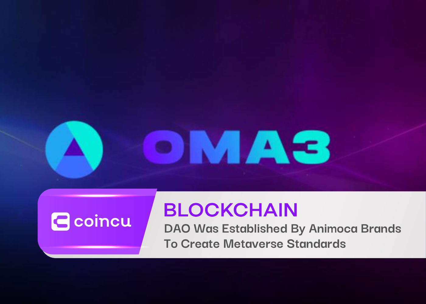 DAO Was Established By Animoca Brands To Create Metaverse Standards