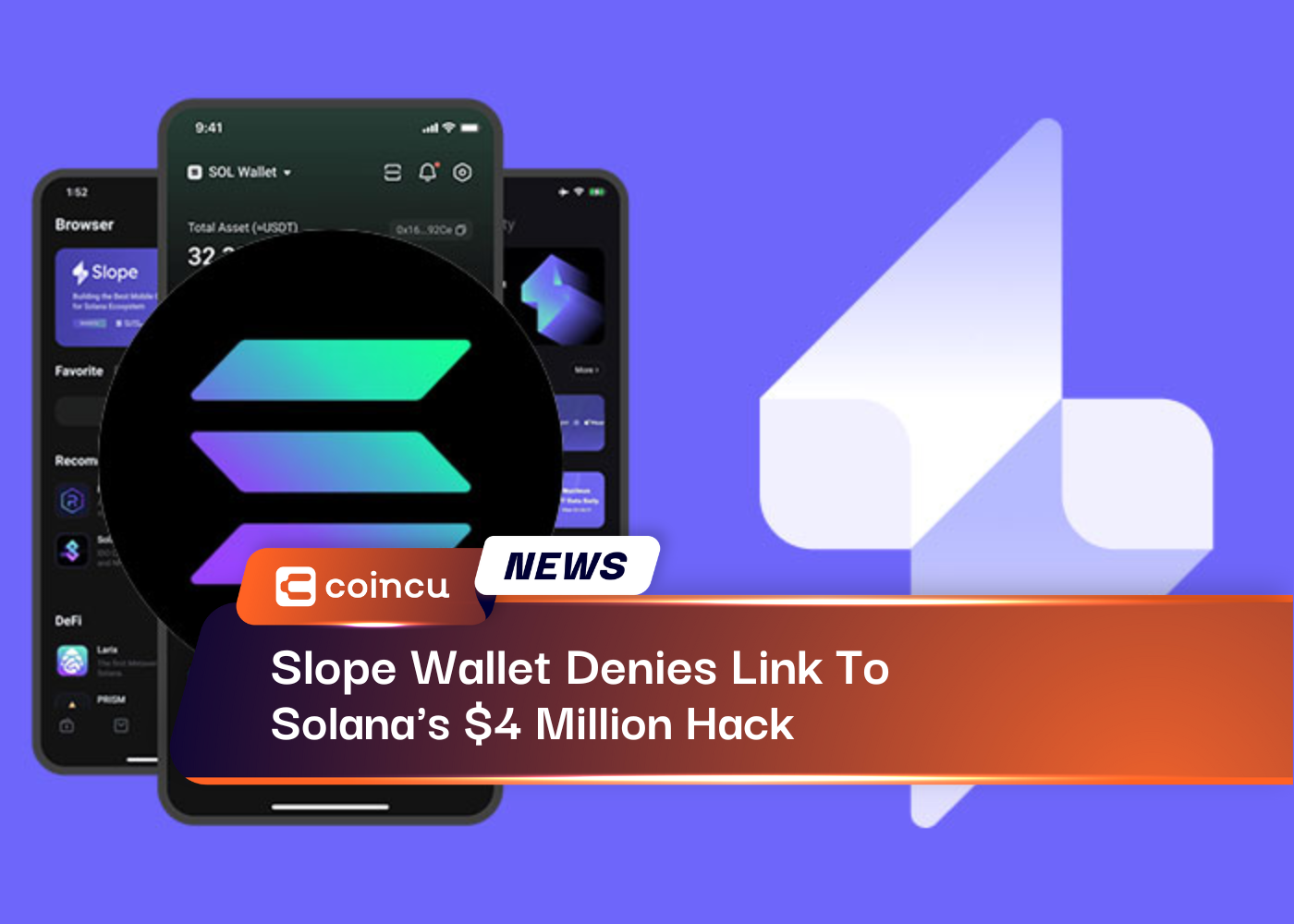 Slope Wallet Denies Link To Solana's $4 Million Hack