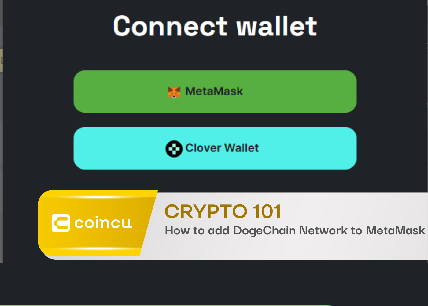 How to add DogeChain Network to MetaMask (via DogeChain Bridge)