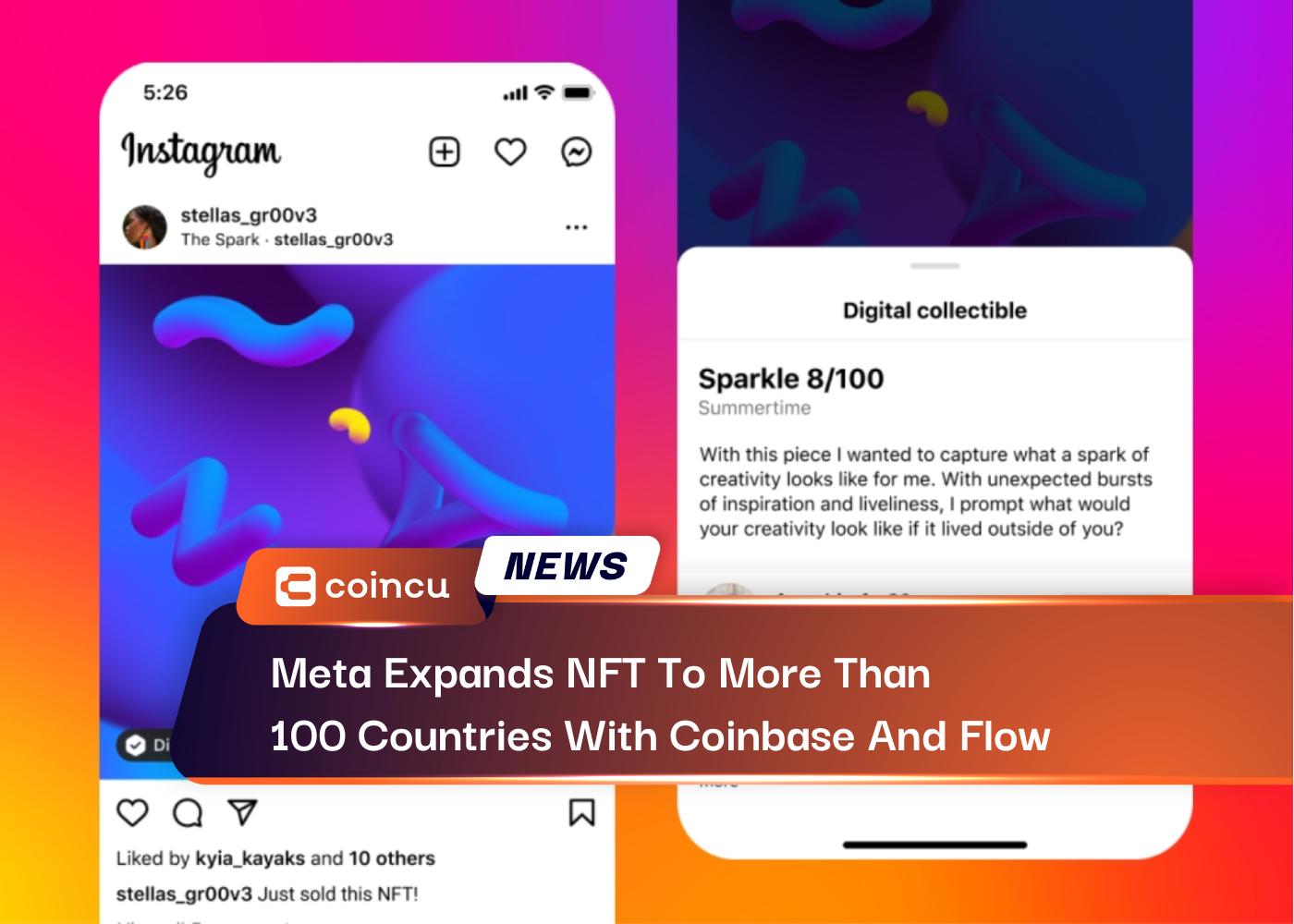 Meta Expands NFT To More Than 100 Countries With Coinbase And Flow