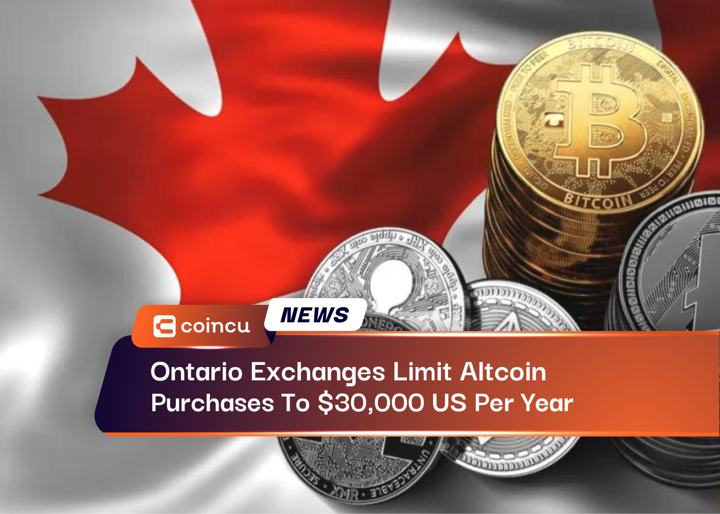 Ontario Exchanges Limit Altcoin Purchases To $30,000 US Per Year