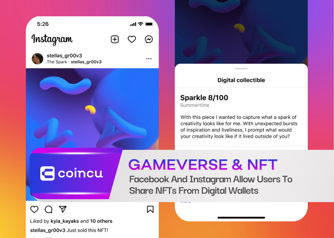 Facebook And Instagram Allow Users To Share NFTs From Digital Wallets