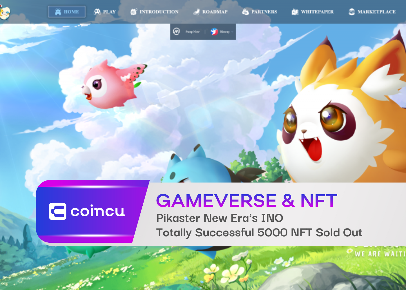 Pikaster New Era's INO Totally Successful 5000 NFT Sold Out