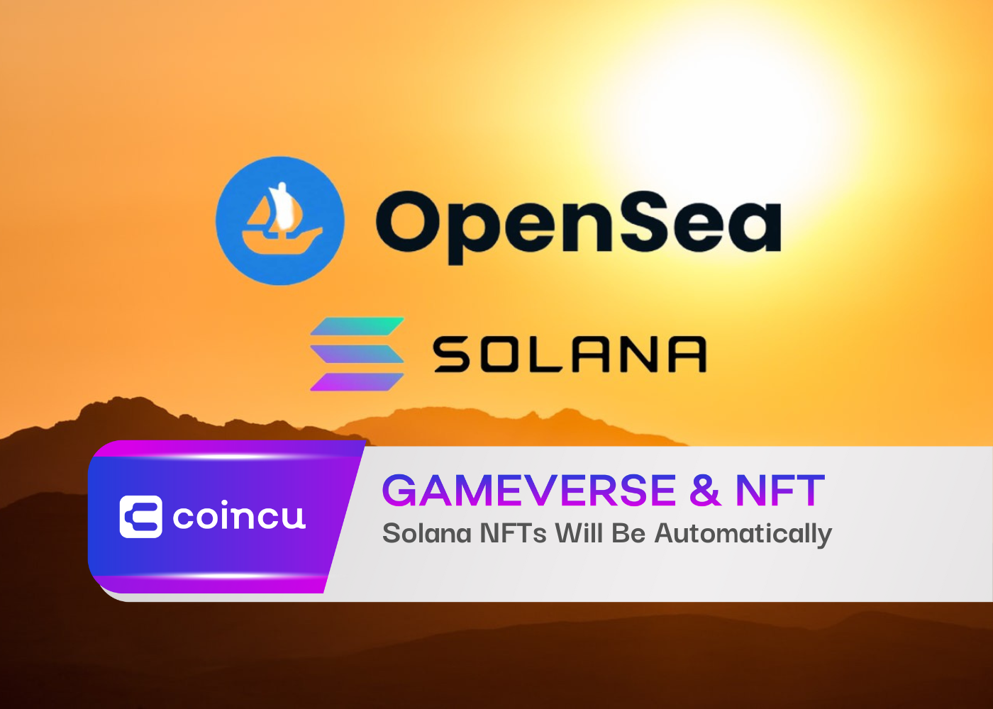 Solana NFTs Will Be Automatically Indexed By OpenSea