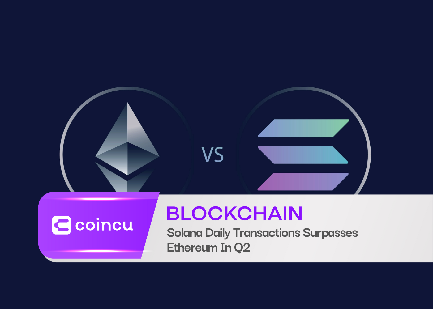 Solana Daily Transactions Surpasses Ethereum In Q2