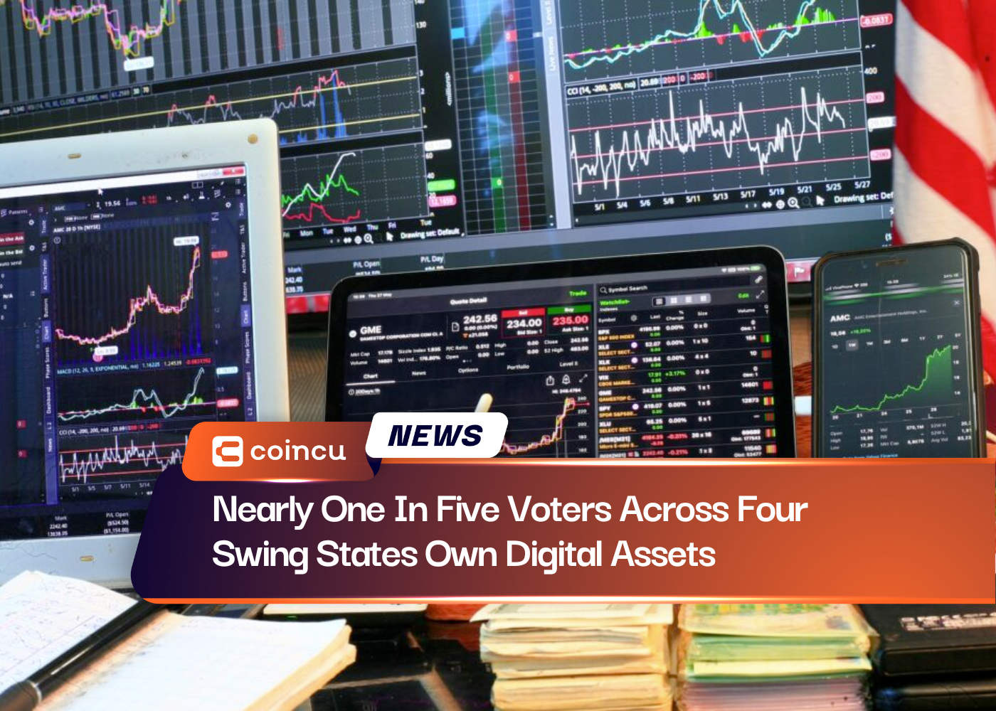 Nearly One In Five Voters Across Four Swing States Own Digital Assets