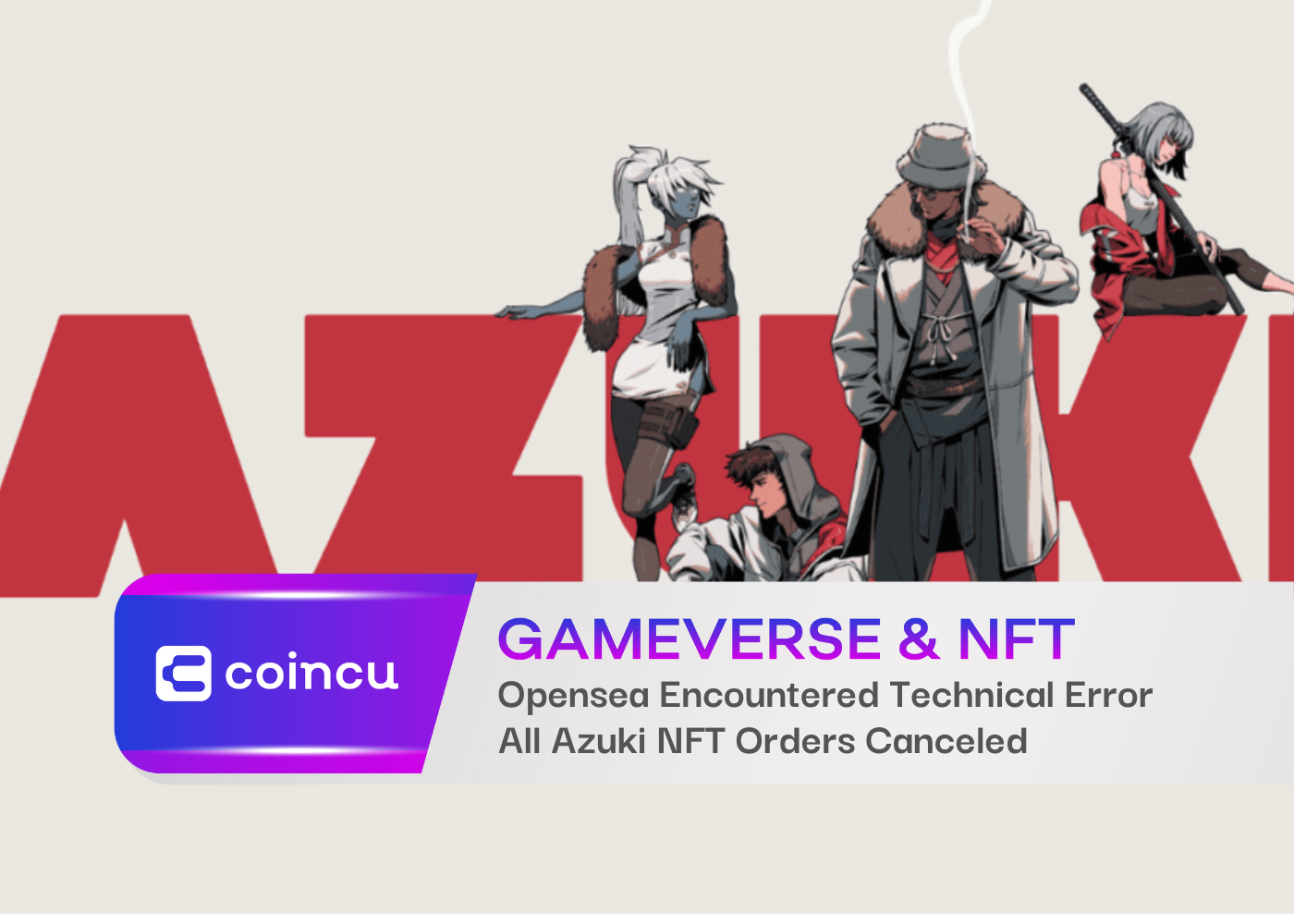 Opensea Encountered Technical Error, All Azuki NFT Orders Canceled