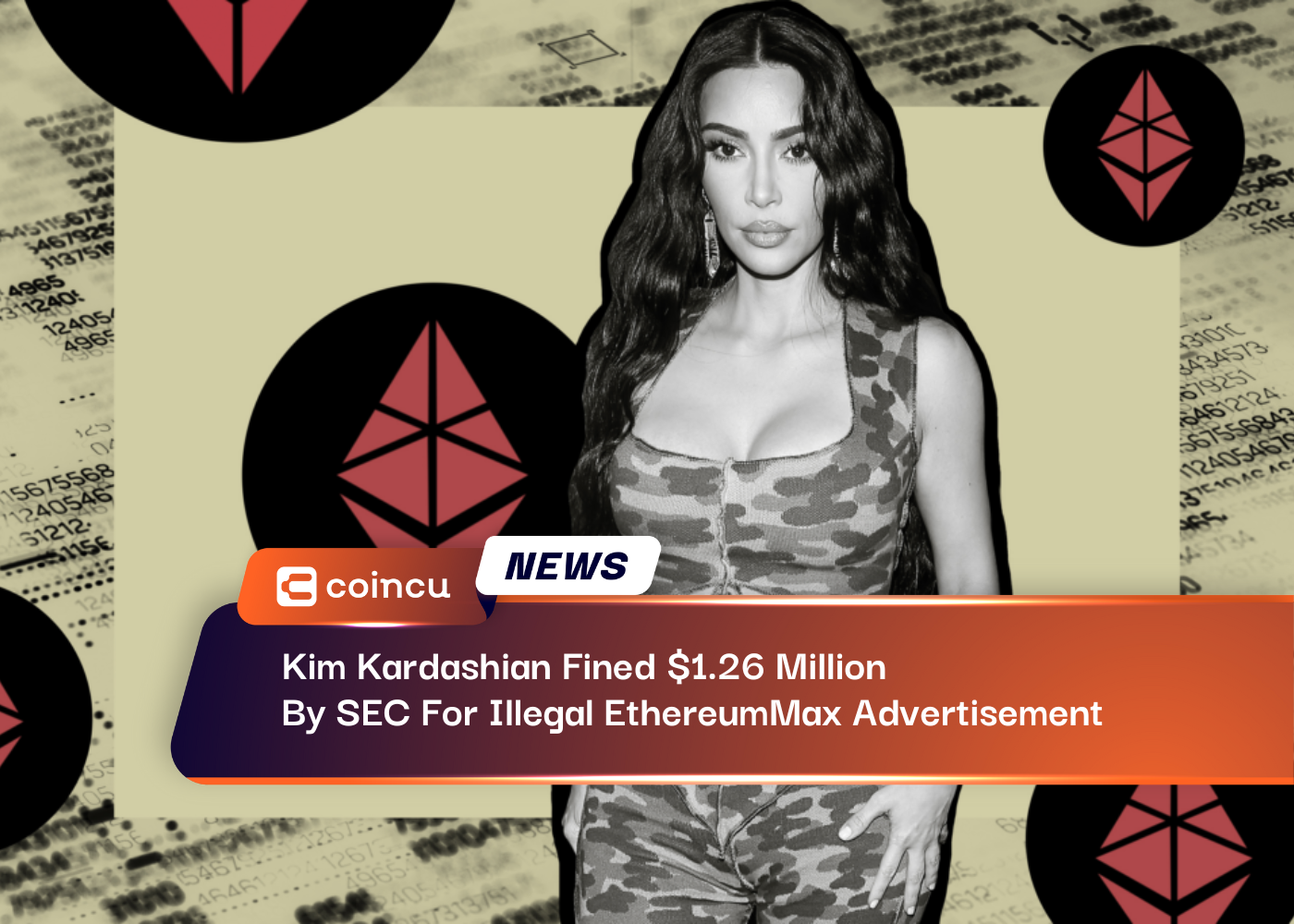 Kim Kardashian Fined $1.26 Million By SEC For Illegal EthereumMax Advertisement