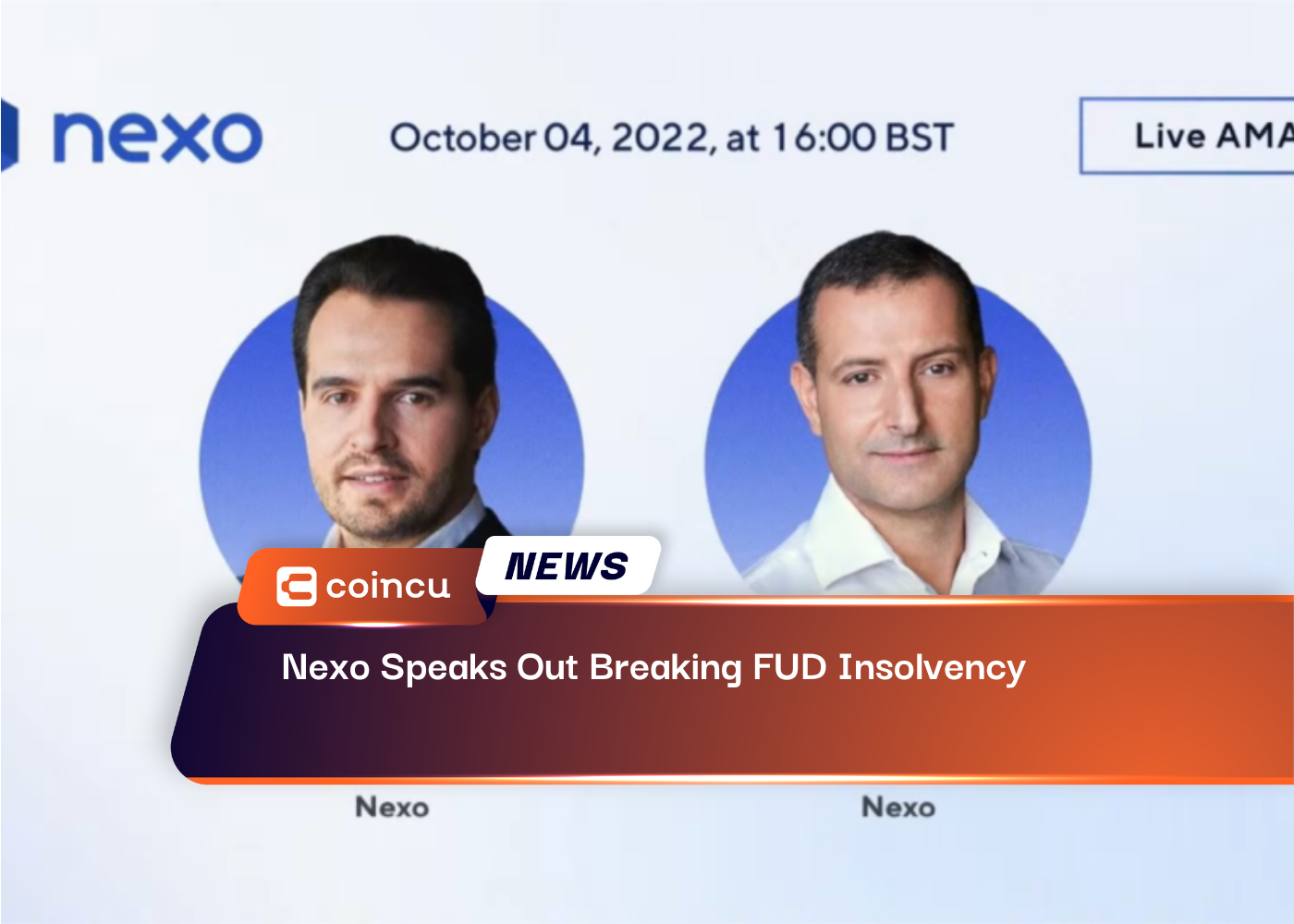 Nexo Speaks Out Breaking FUD Insolvency