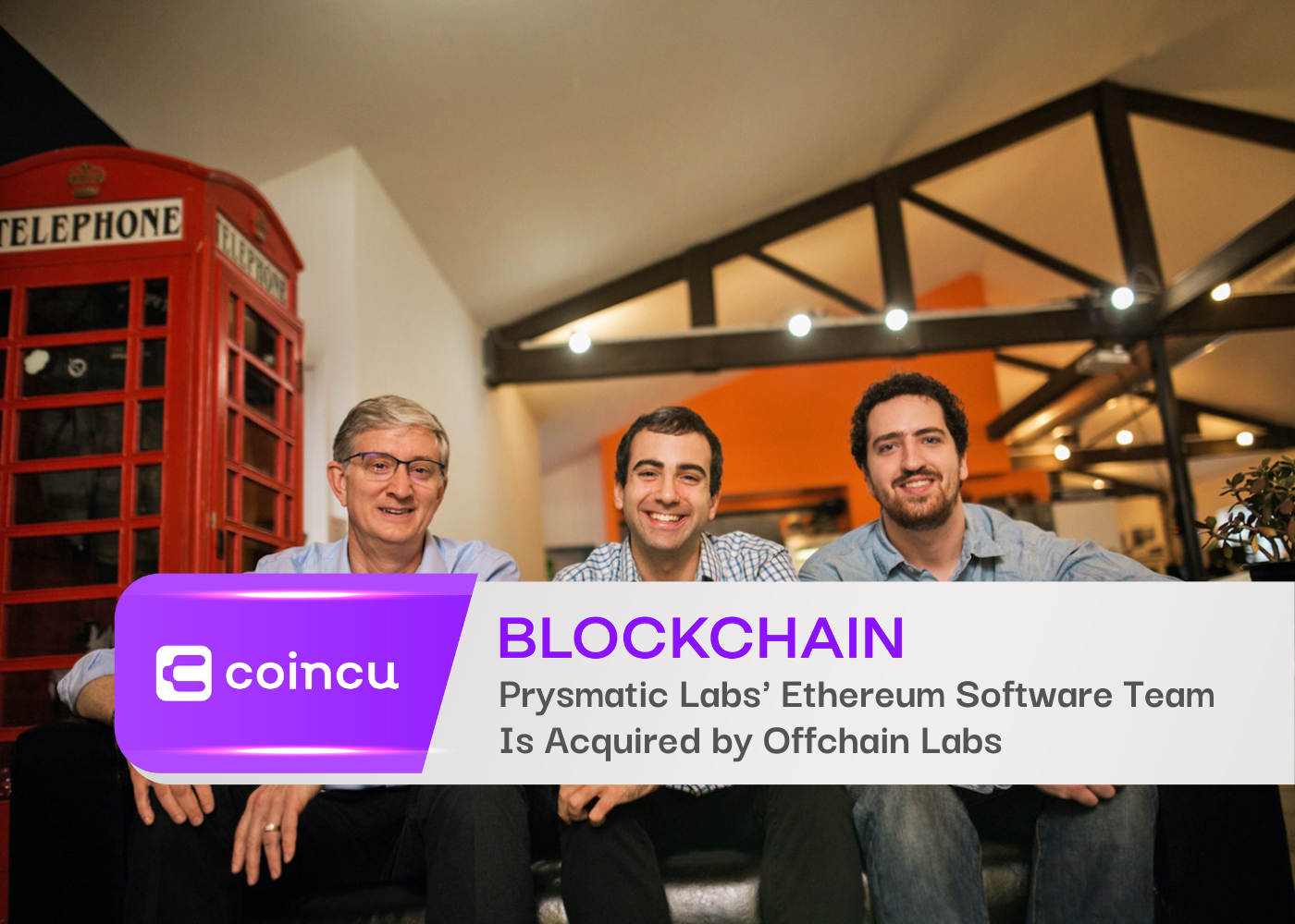 Prysmatic Labs' Ethereum Software Team Is Acquired by Offchain Labs