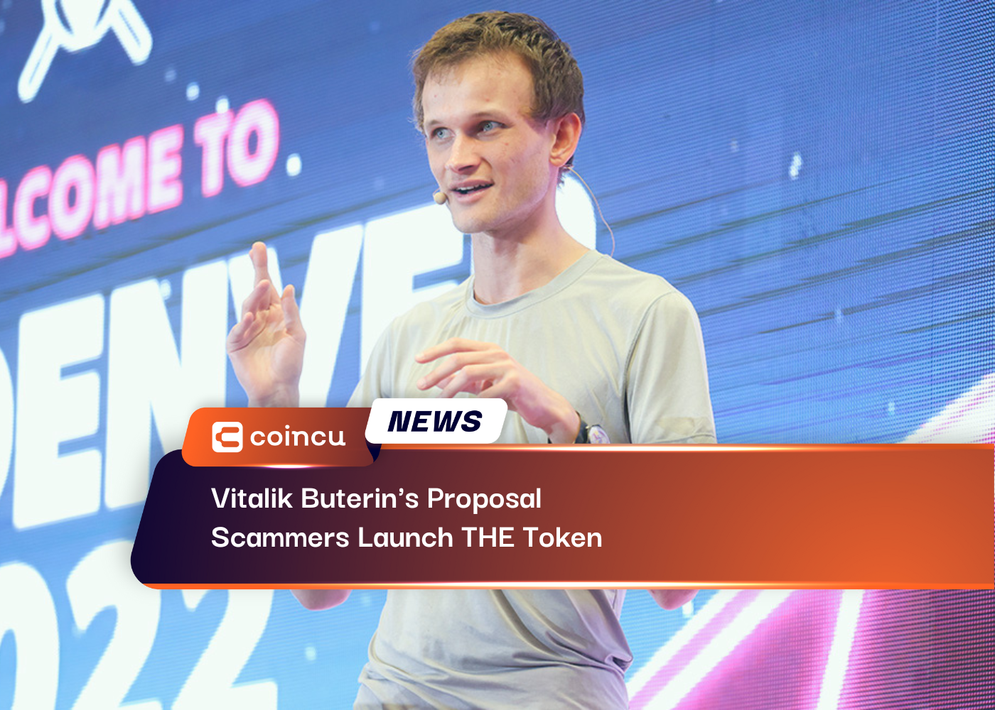 Vitalik Buterin's Proposal, Scammers Launch THE Token