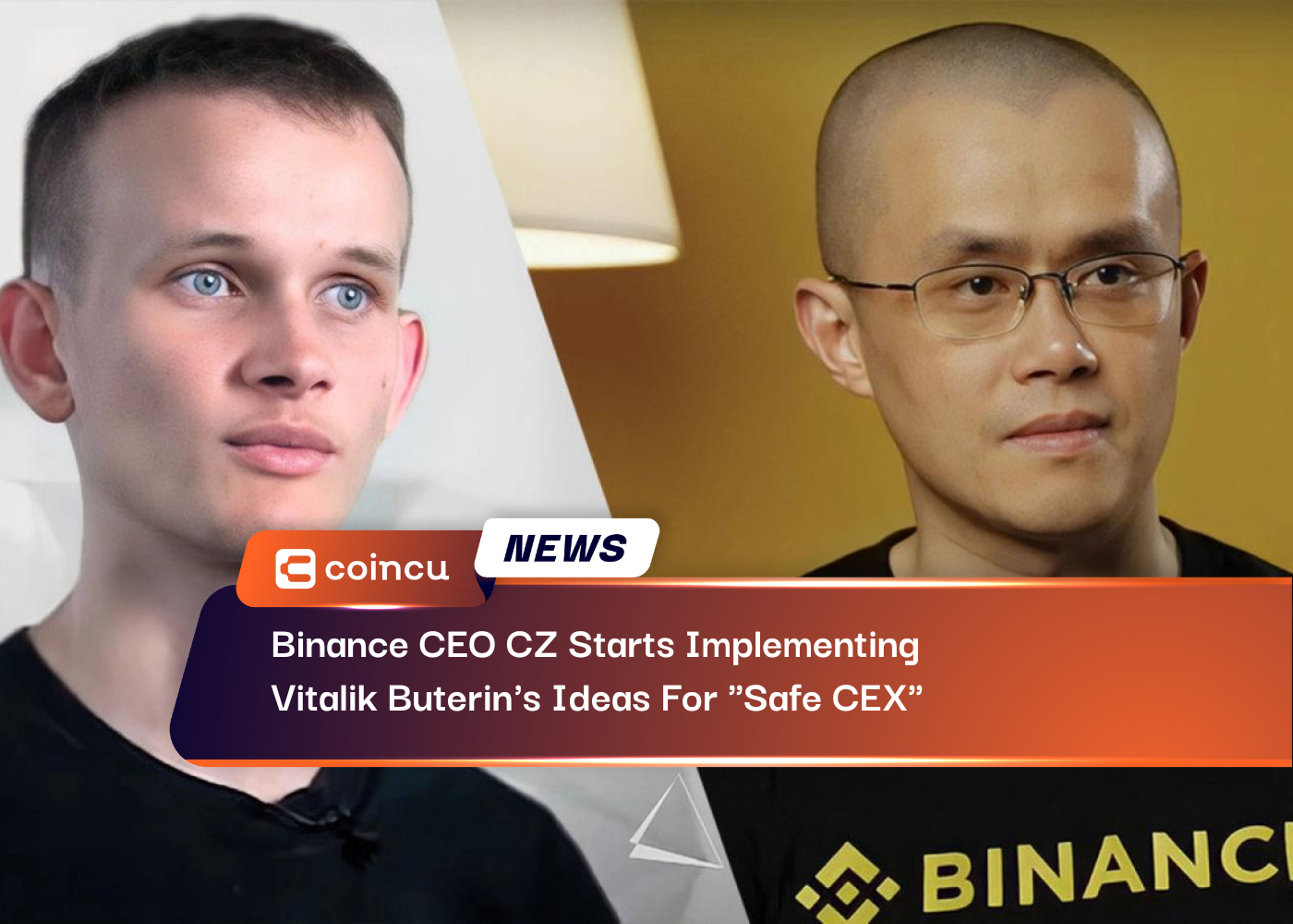 Binance CEO CZ Starts Implementing Vitalik Buterin's Ideas For "Safe CEX"