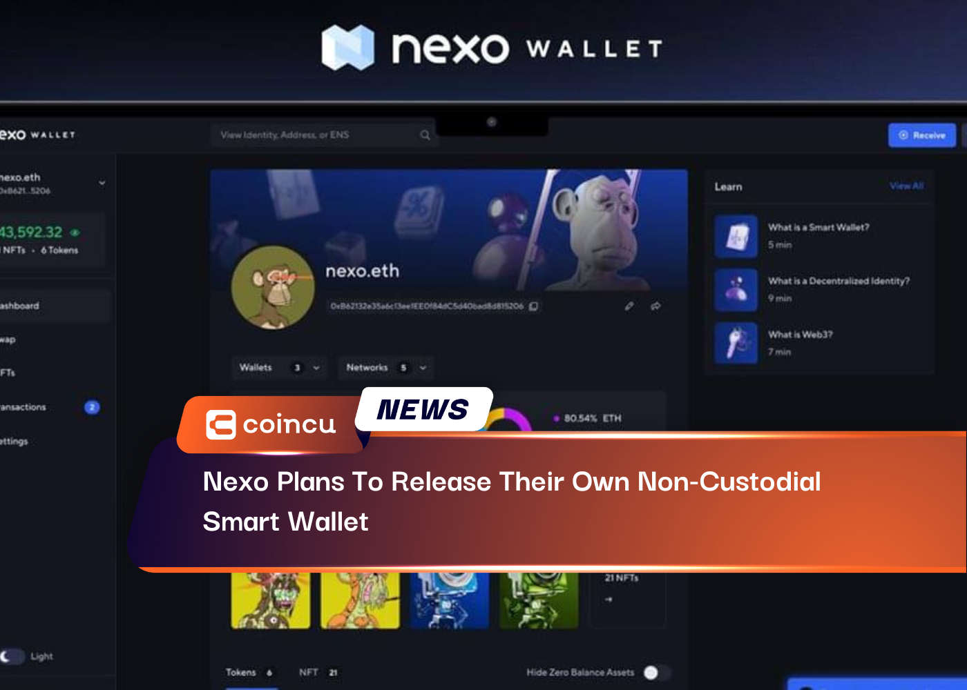 Nexo Plans To Release Their Own Non-Custodial Smart Wallet