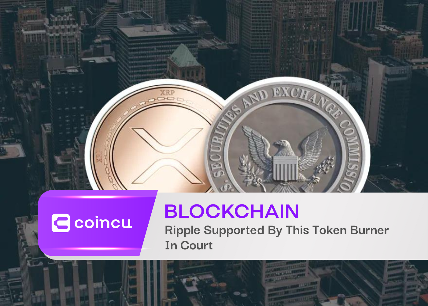 Ripple Supported By This Token Burner In Court