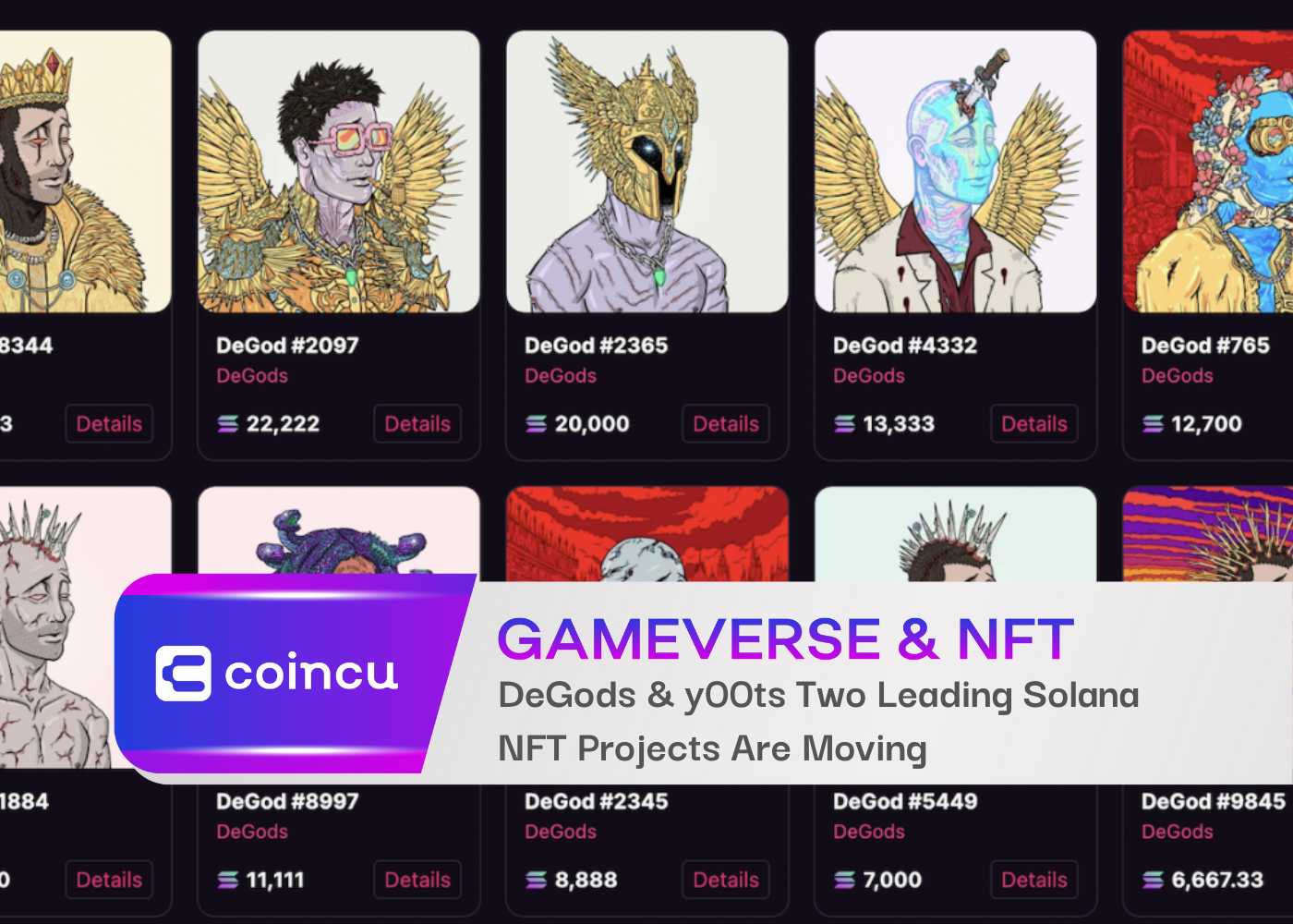DeGods & y00ts Two Leading Solana NFT Projects Are Moving To Ethereum And Polygon