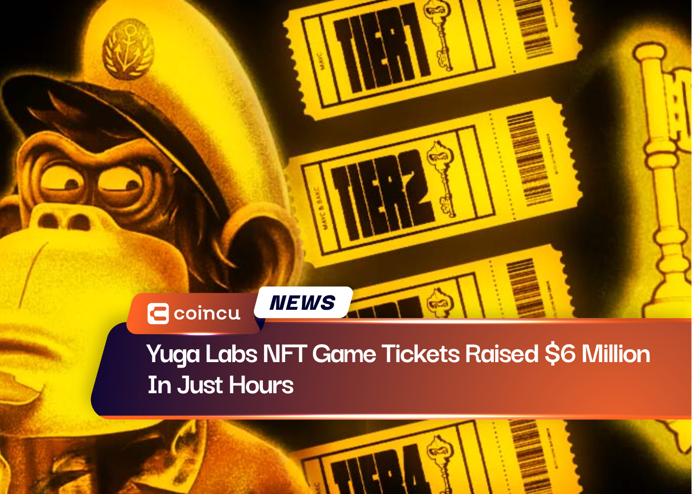 Yuga Labs NFT Game Tickets Raised $6 Million In Just Hours