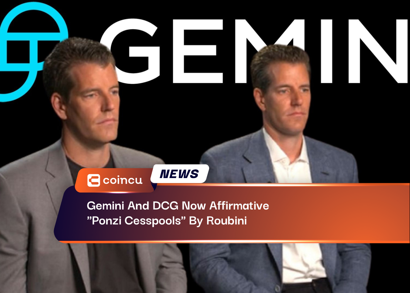 Gemini And DCG Now Affirmative "Ponzi Cesspools" By Roubini