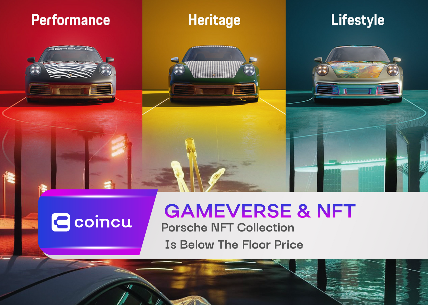 Porsche NFT Collection Is Below The Floor Price