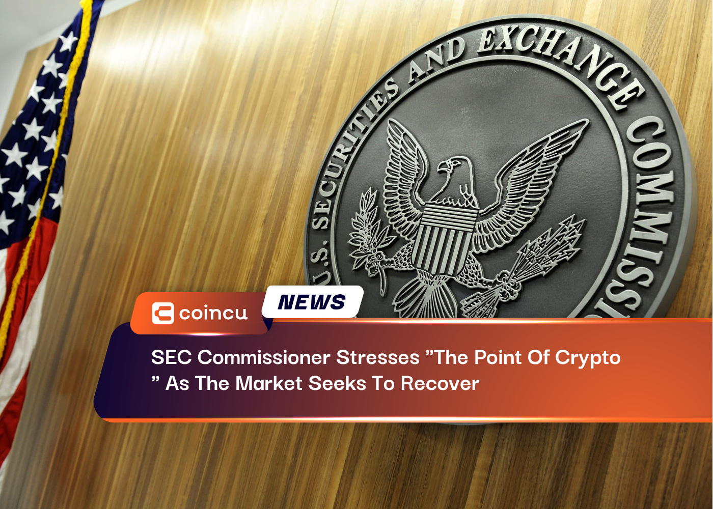 SEC Commissioner Stresses "The Point Of Crypto" As The Market Seeks To Recover