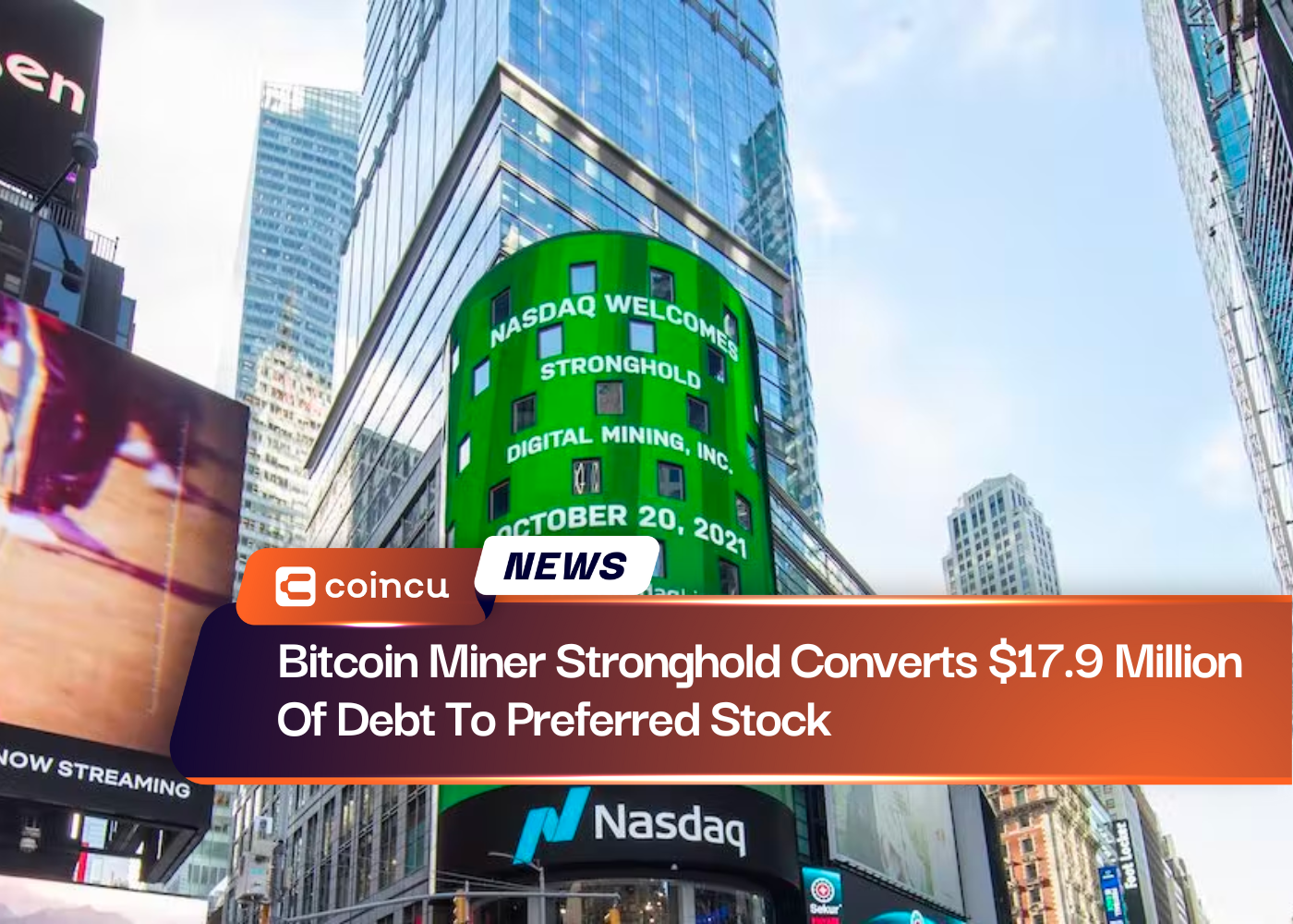 Bitcoin Miner Stronghold Converts $17.9 Million Of Debt To Preferred Stock