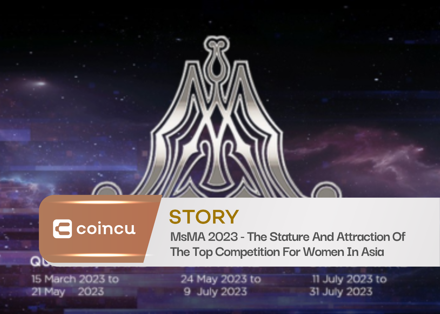 MsMA 2023 - The Stature And Attraction Of The Top Competition For Women In Asia