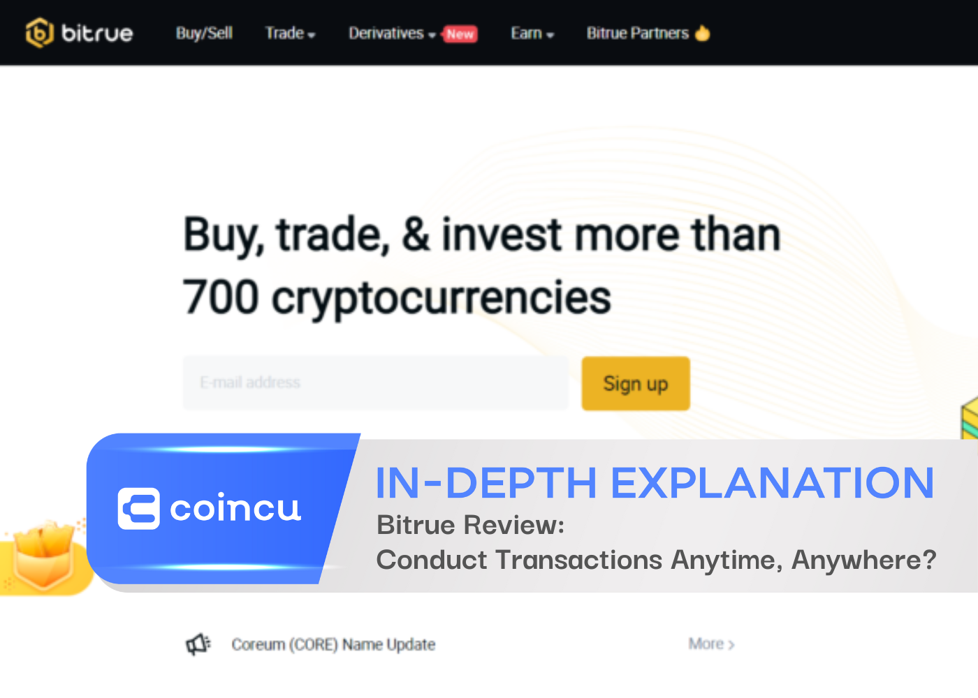 Bitrue Review: Conduct Transactions Anytime, Anywhere?