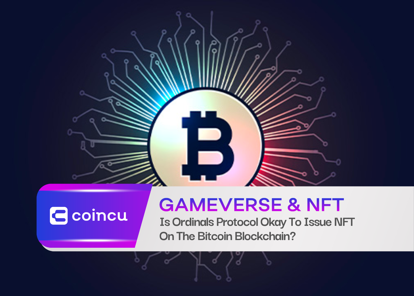 Is Ordinals Protocol Okay To Issue NFT On The Bitcoin Blockchain?