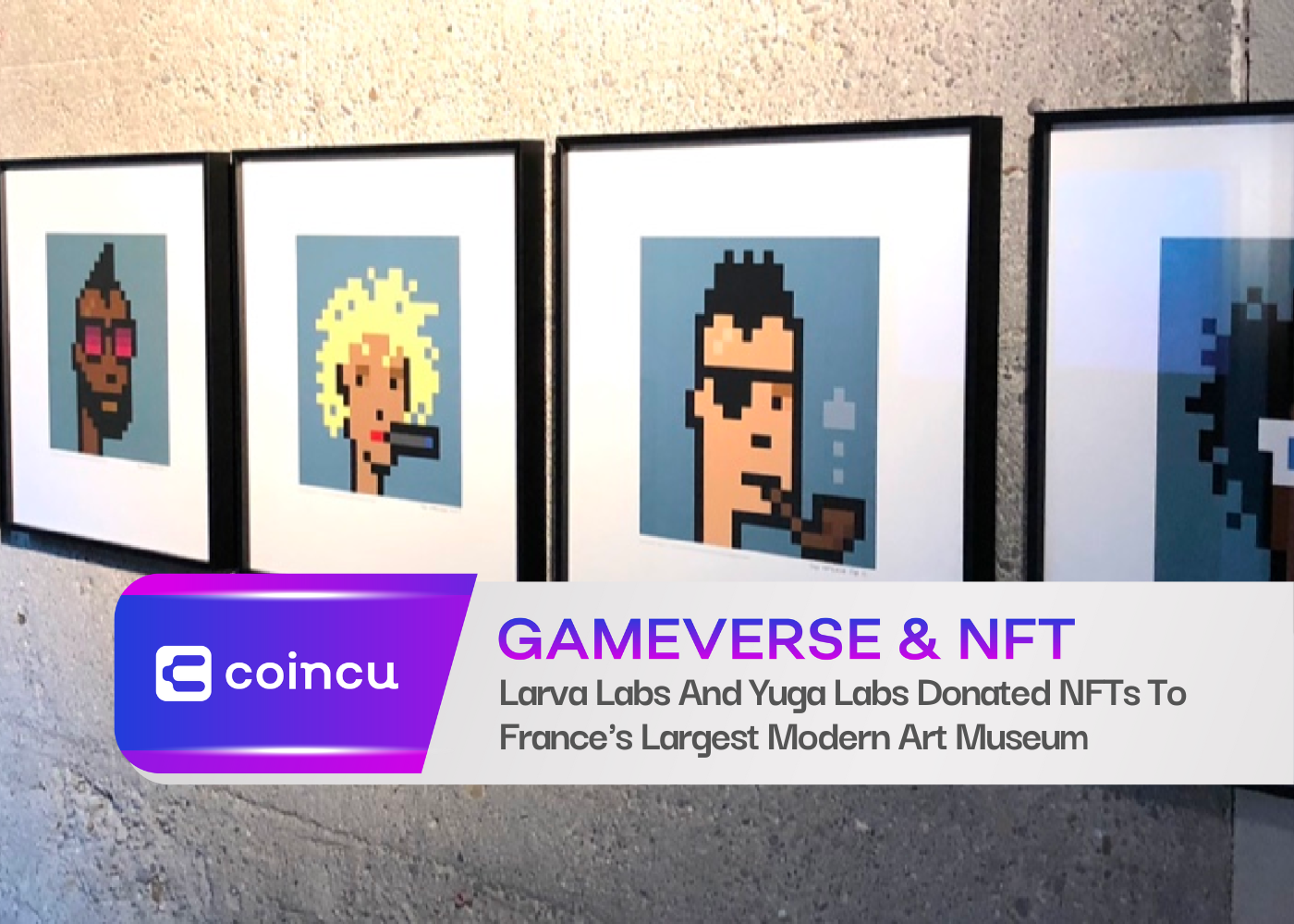 Larva Labs And Yuga Labs Donated NFTs To France's Largest Modern Art Museum