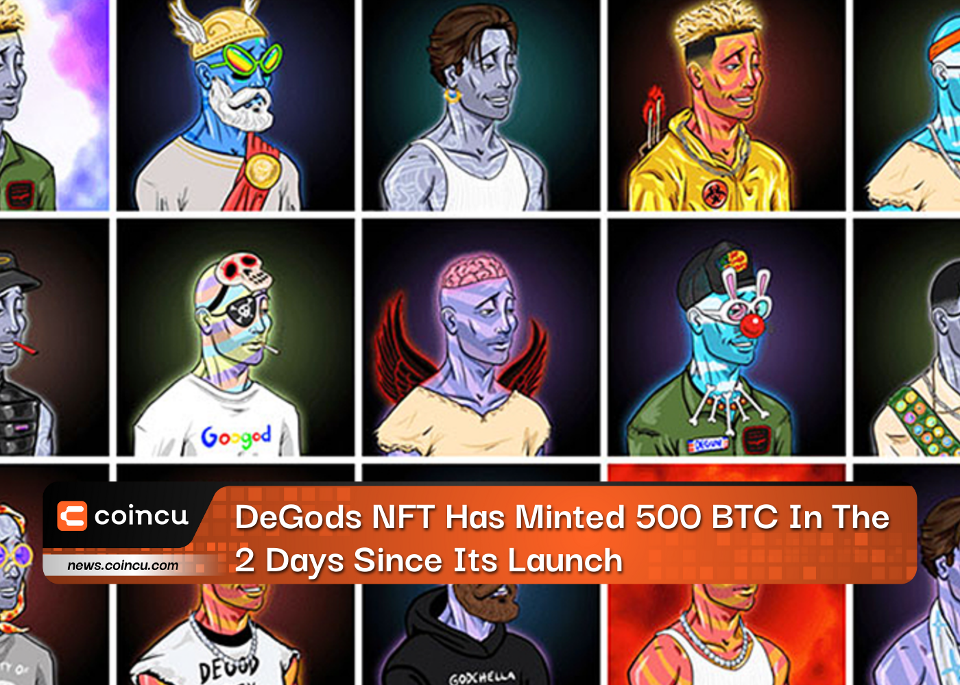 DeGods NFT Has Minted 500 BTC In The 2 Days Since Its Launch