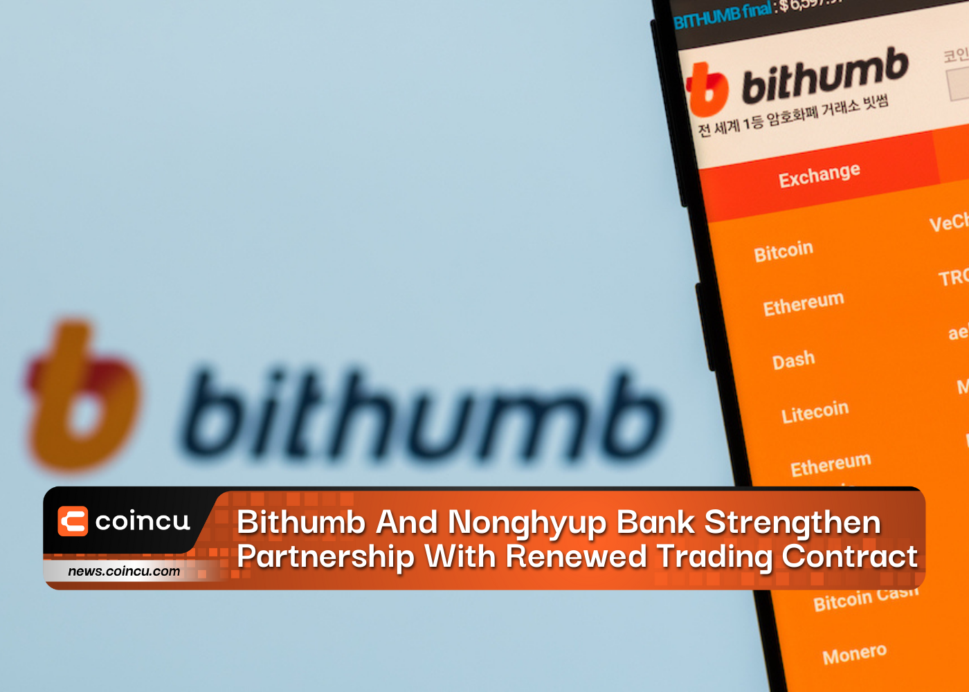 Bithumb And Nonghyup Bank Strengthen Partnership With Renewed Real-Name Trading Contract