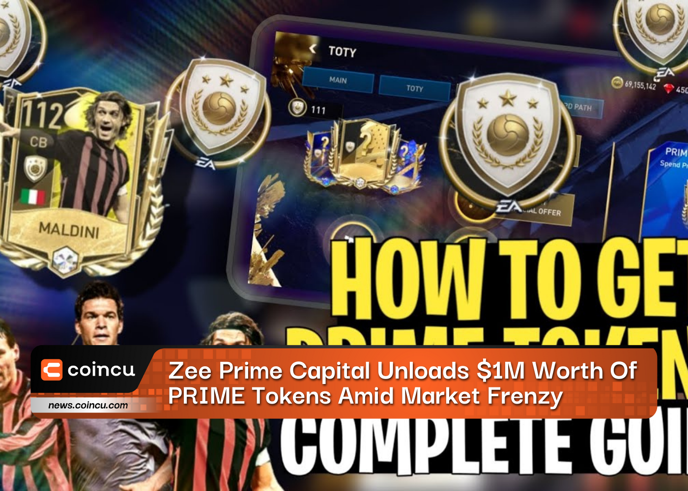 Zee Prime Capital Unloads $1M Worth Of PRIME Tokens Amid Market Frenzy