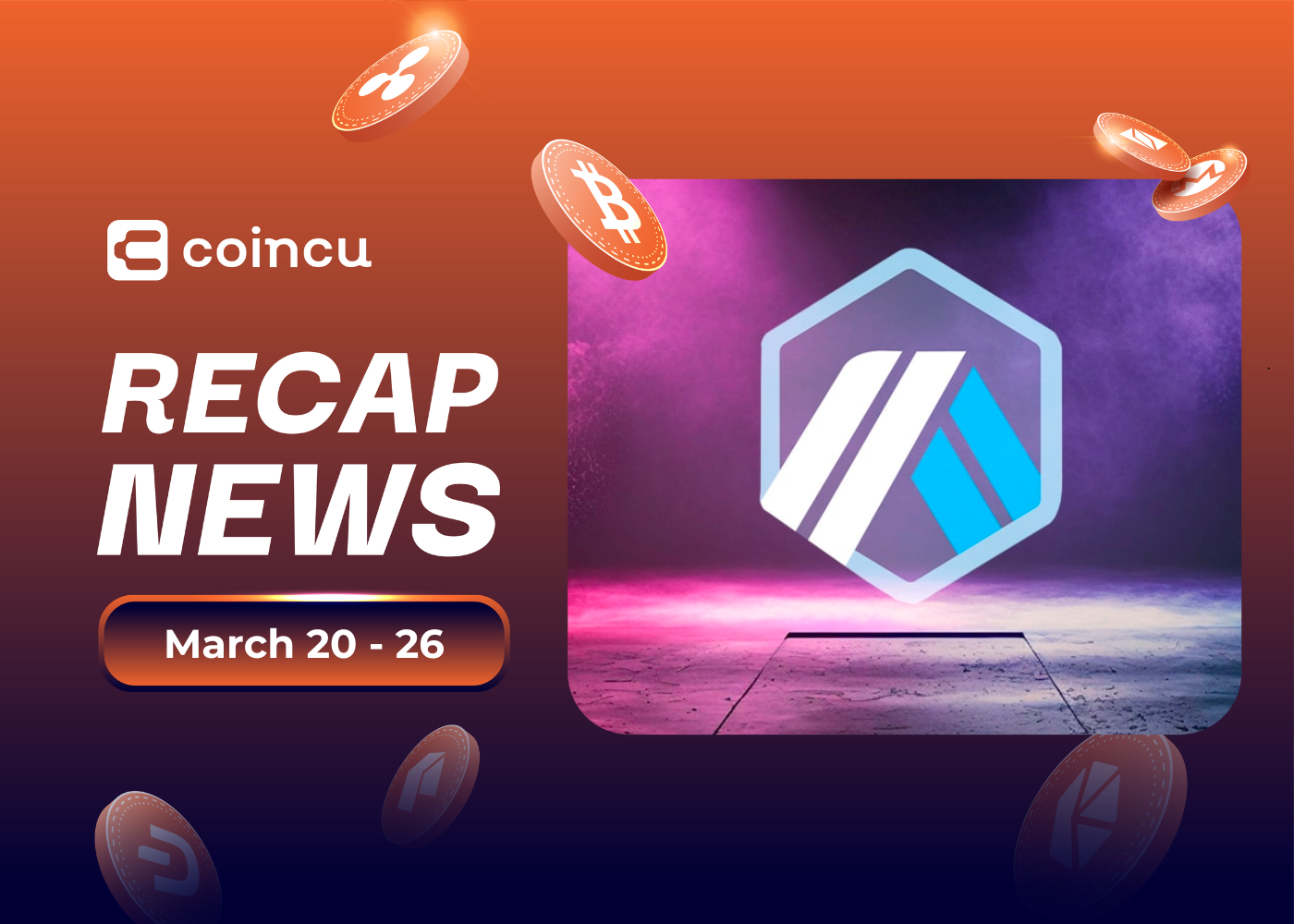 Weekly Top Crypto News (March 20 - March 26)