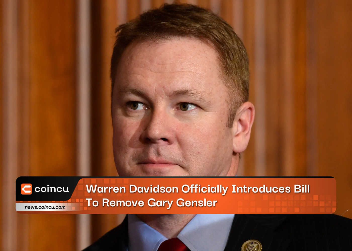 Warren Davidson Officially Introduces Bill To Remove Gary Gensler