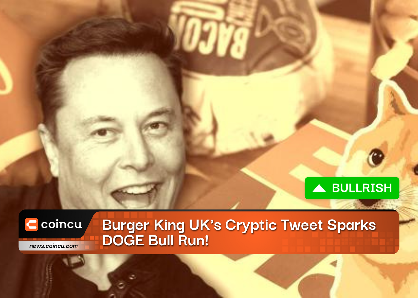 Burger King UK's Cryptic Tweet Sparks DOGE Bull Run!