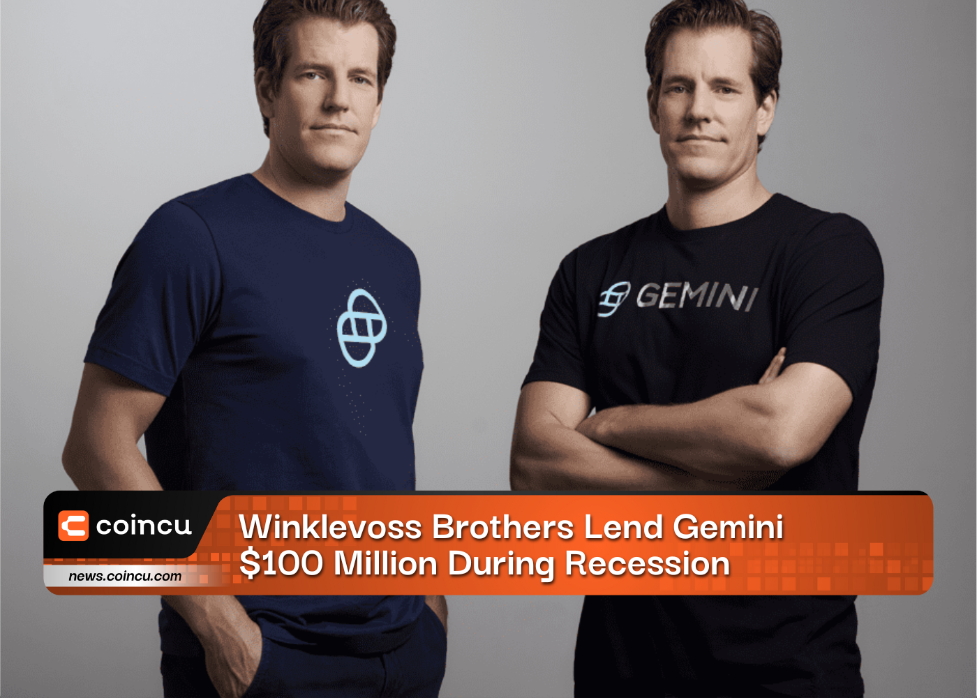 Winklevoss Brothers Lend Gemini $100 Million During Recession