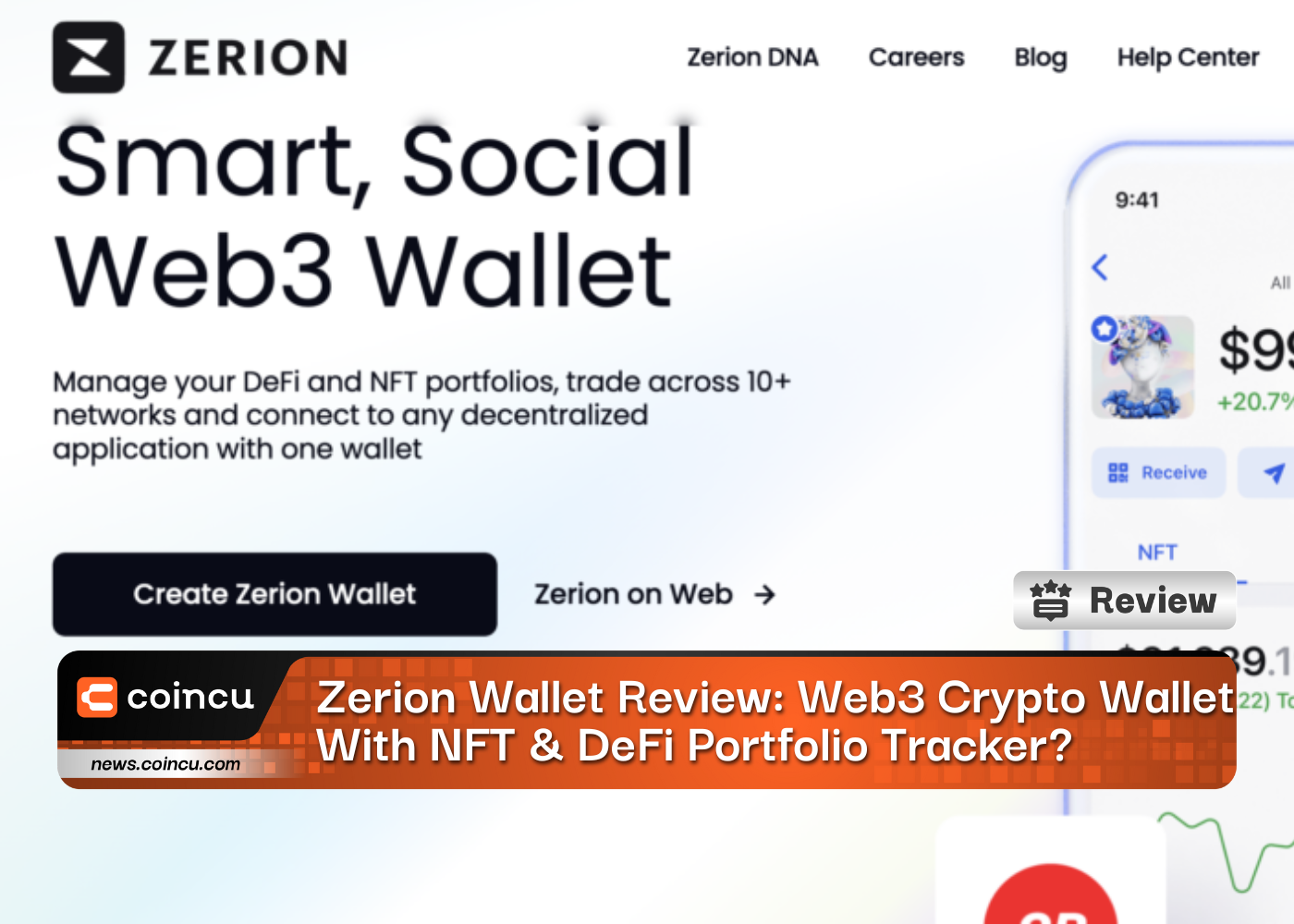 Zerion Wallet Review: Web3 Crypto Wallet With NFT & DeFi Portfolio Tracker?