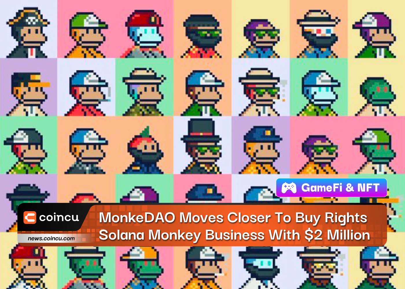 MonkeDAO Moves Closer To Buy Rights Solana Monkey Business With $2 Million