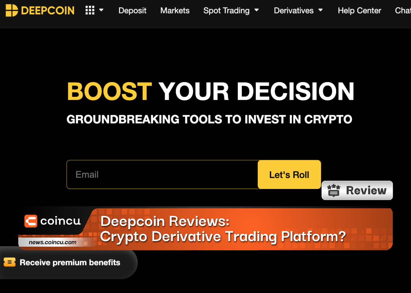 Deepcoin Reviews: Cryptocurrency Derivative Trading Platform?