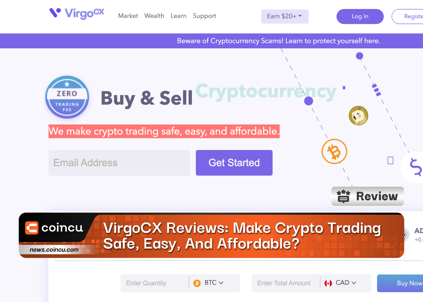 VirgoCX Reviews: Make Crypto Trading Safe, Easy, And Affordable?