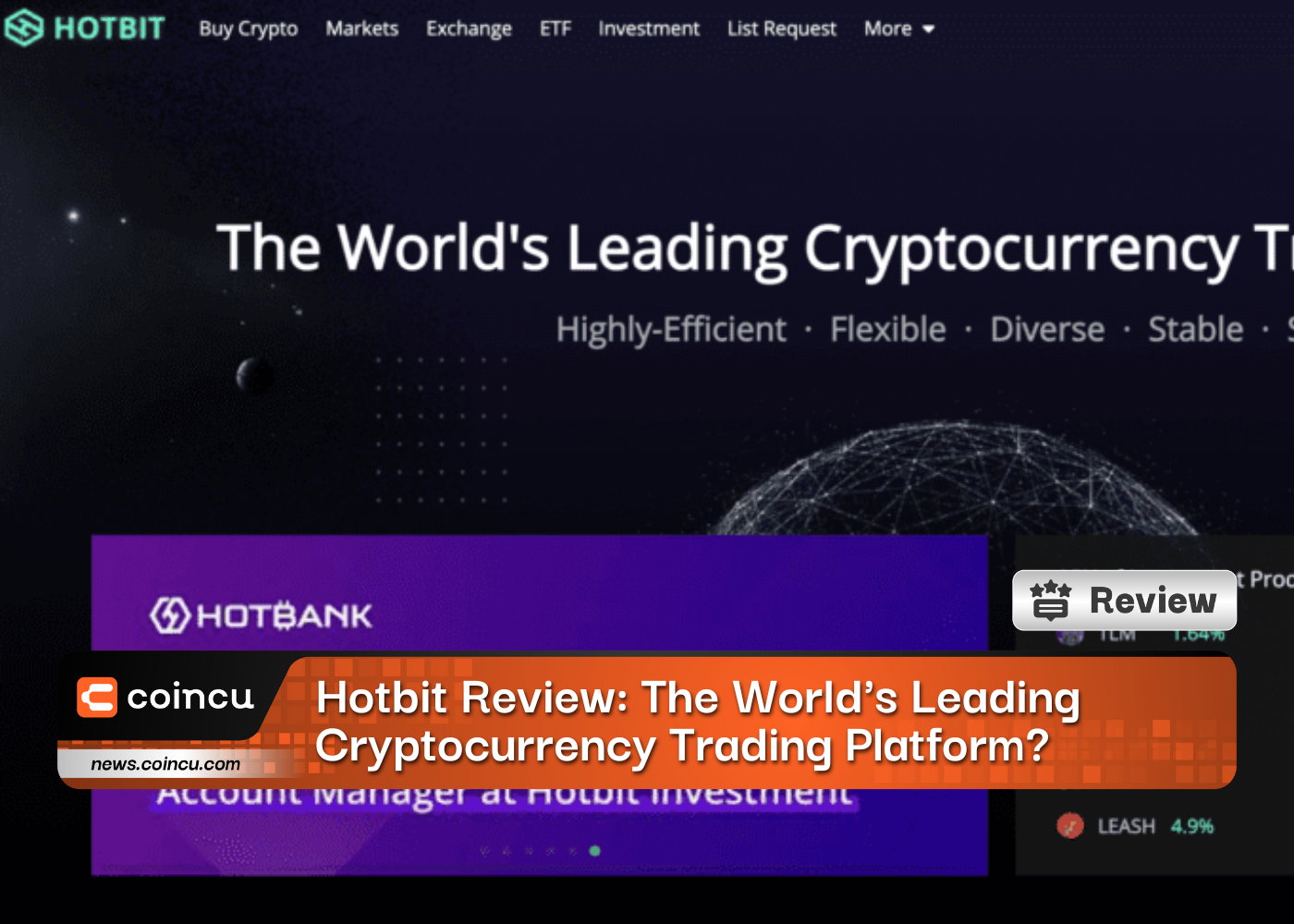 Hotbit Review: The World's Leading Cryptocurrency Trading Platform?
