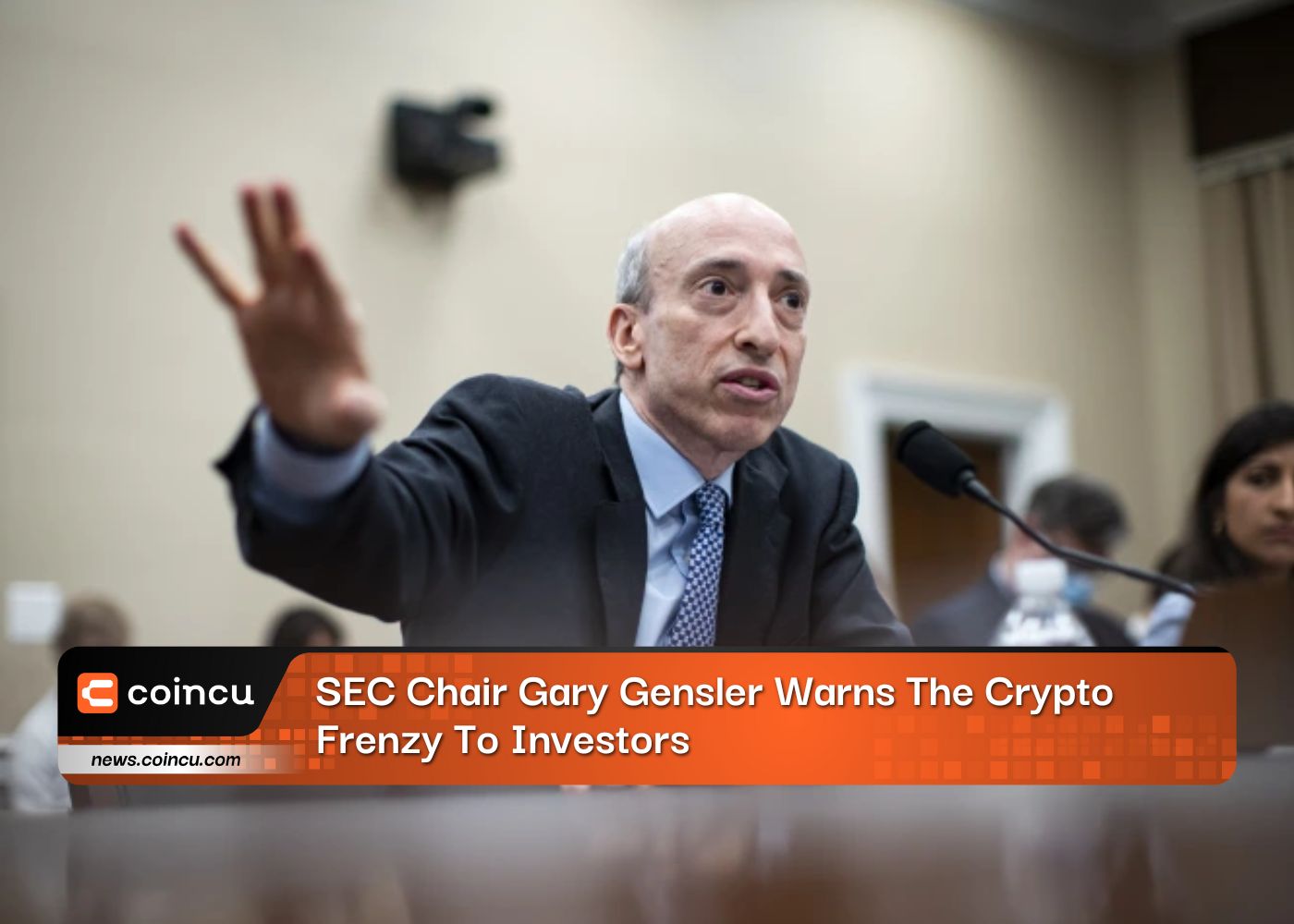 SEC Chair Gary Gensler Warns The Crypto Frenzy To Investors