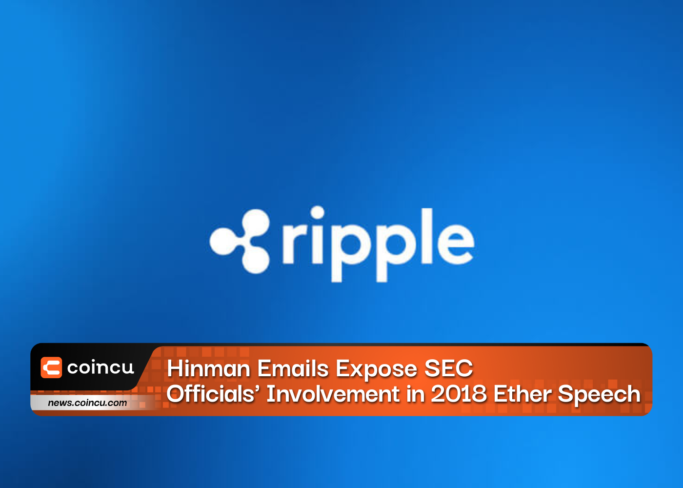 Breaking News: Hinman Emails Expose SEC Officials' Involvement in 2018 Ether Speech