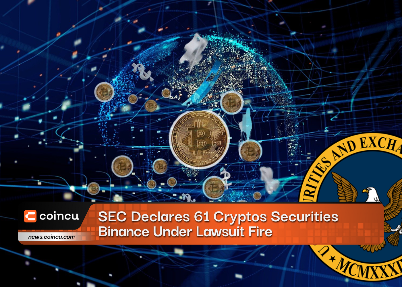 SEC Declares 61 Cryptos Securities, Binance Under Lawsuit Fire