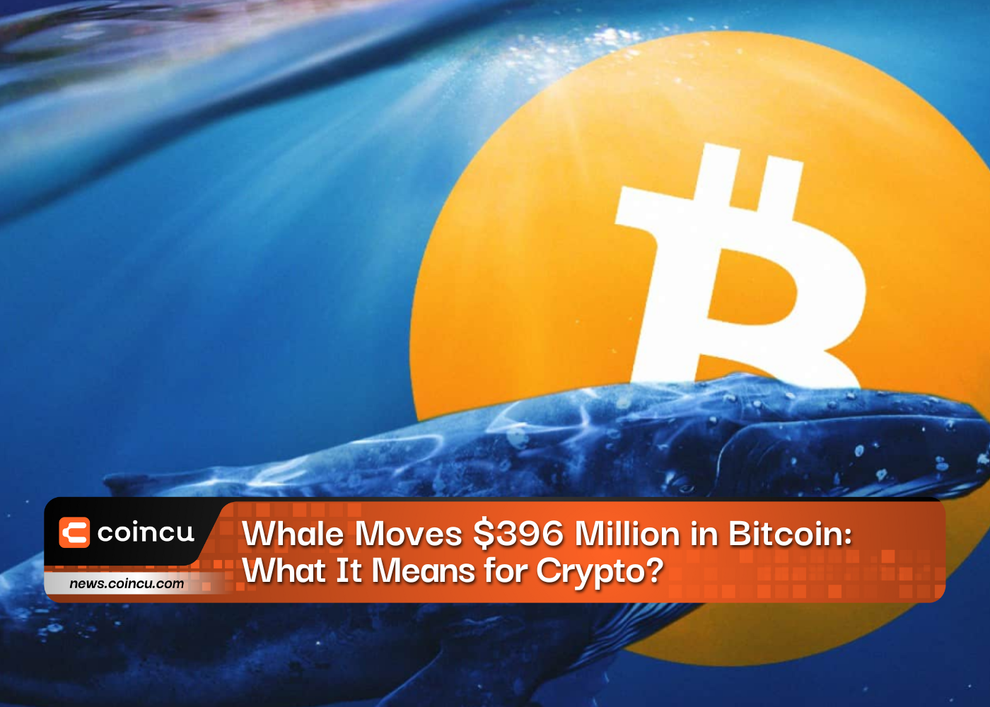 Whale Moves $396 Million in Bitcoin: What It Means for Crypto?