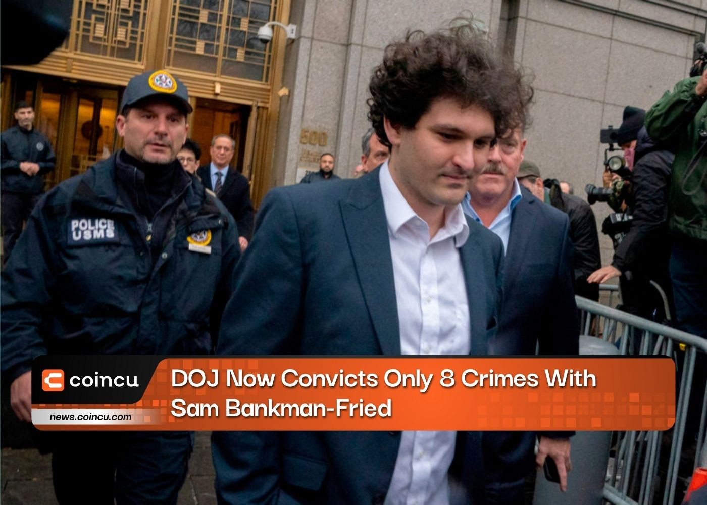 DOJ Now Convicts Only 8 Crimes With Sam Bankman-Fried